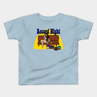 Record Night Kids T-Shirt